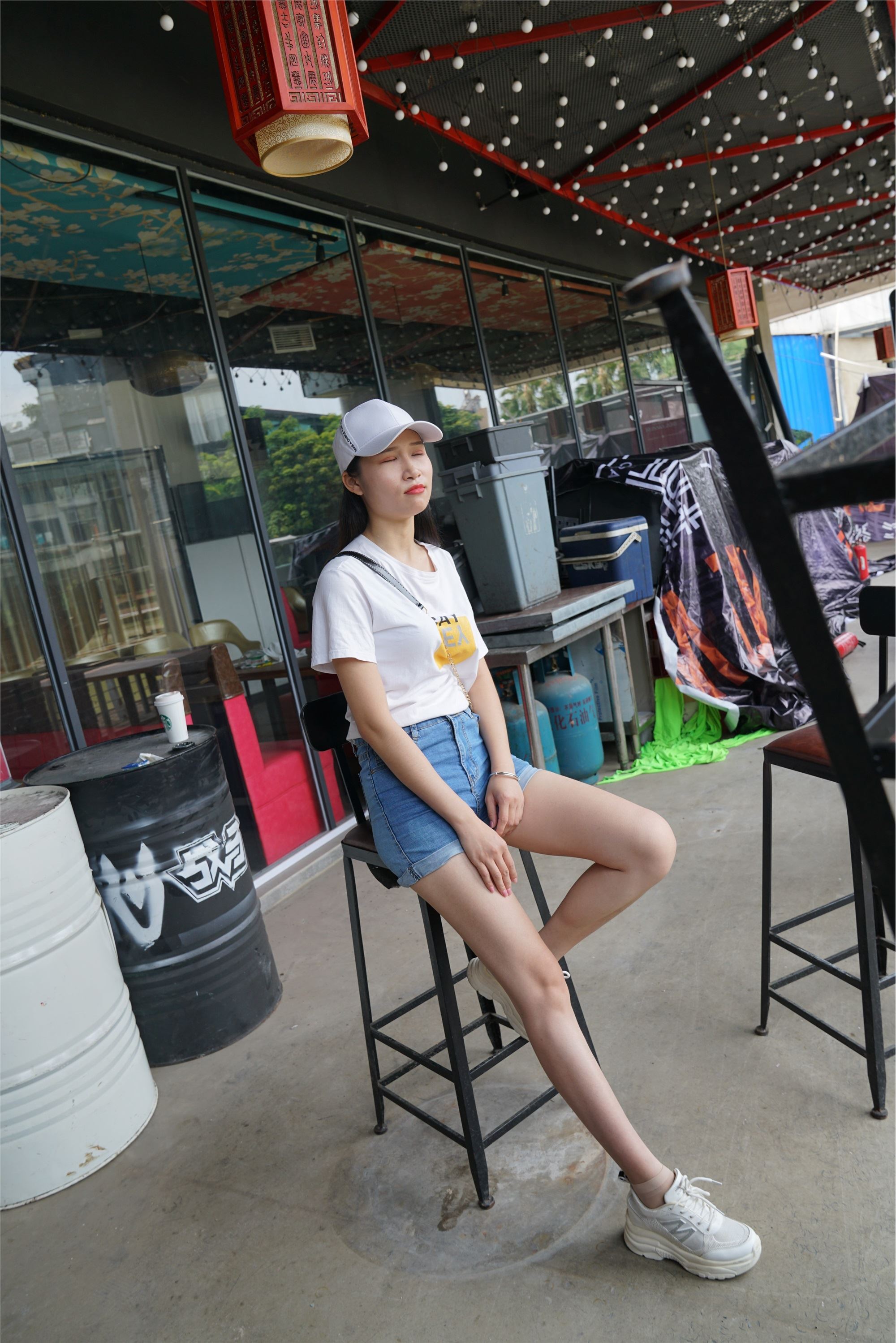 MussGirl 慕丝女郎 No.032 绿地售楼小姐的美足你们见过吗？潘潘